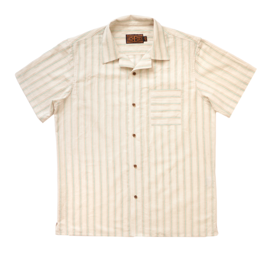 Vintage Mint Striped Shirt | 184
