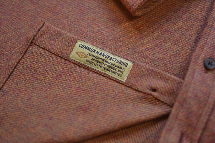 PRE-ORDER: Mitsuku Low Twist Flannel - Rust | 193