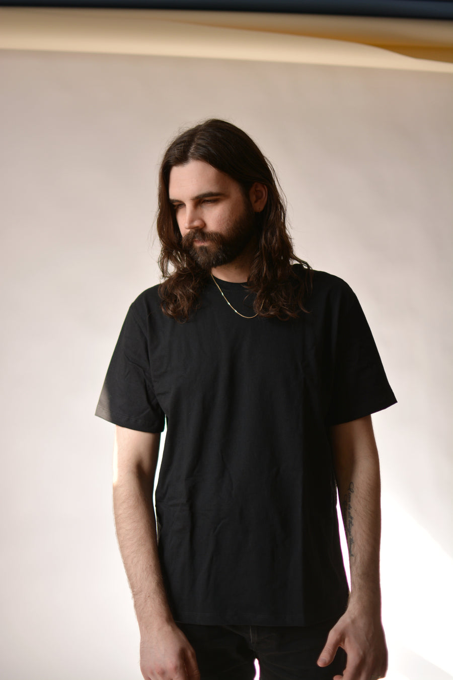 Organic Cotton Tee - Black