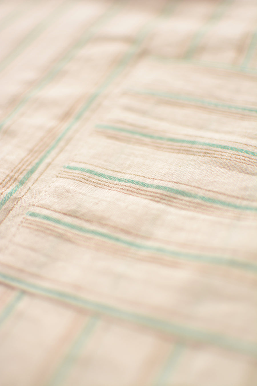 PRE-ORDER: Vintage Mint Striped Shirt | 184